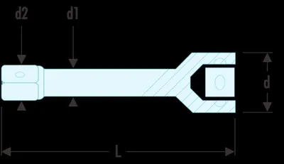 Immagine prodotto di Prolunga Facom 3/8" 125 mm
