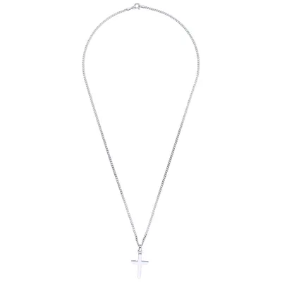Produktbild von Kette Smart Jewel mit Kreuz - Anhänger, Silber 925 Silber 50 cm