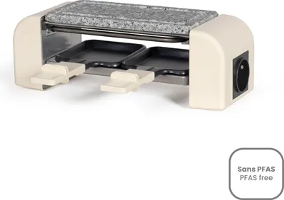 Produktbild von Anschließbarer Raclettegrill - LIVOO - DOC310C – 2 Personen – 450 W – Automatischer Thermostat