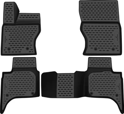 Produktbild von WALSER XTR Gummi Fussmatten Auto für Land Rover Range Rover Sport 2 (L494) 04/2013-2022, 100% passgenaue Auto Fußmatten, robuste Universal Fußmatte Auto, Gummimatten Auto
