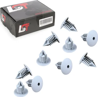 Produktbild von 10x Radkasten Radhaus Verkleidung Befestigung Clips für RENAULT Ø 10mm grau