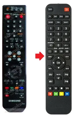 Produktbild von Ersatz Fernbedienung für Samsung AK59-00084B