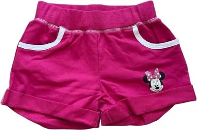 Produktbild von Kurze Jogginghose für Mädchen | Minnie Maus | Blau oder Pink |  pink,104