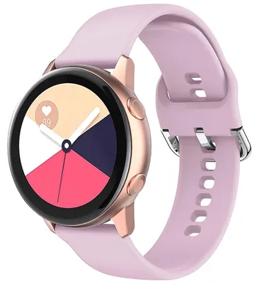Productafbeelding van Silikon armband 20mm voor Samsung Galaxy Watch en Garmin Vivoactive