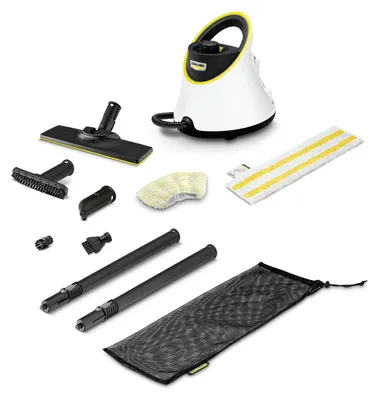 Produktbild von Kärcher Dampfreiniger SC 2 Deluxe, 1500W, 3,2 Bar, 1 l, Zubehörbeutel, Hartböden