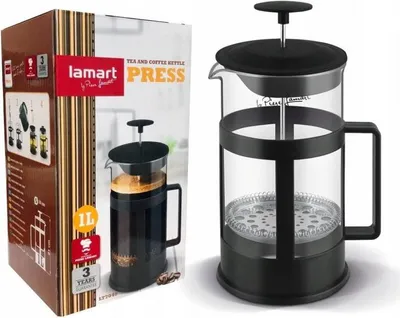 Zdjęcie produktu dla LT7048 Dzbanek do kawy/herbaty 1l PRESS LAMART