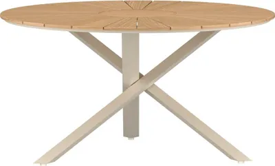 Zdjęcie produktu dla Mexico stół ogrodowy Ø140cm naturalny.