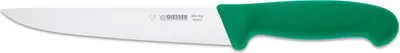 Produktbild von Giesser Messer Stechmesser Schlachtmesser Fleischmesser gerade starke Klinge - 18 cm, Grün