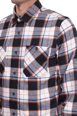 Produktbild von TIMBERLAND - Herren Schottenkarohemd mit Logoetikett - Größe XL