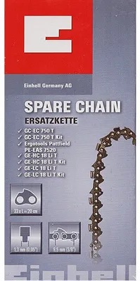 Produktbild von Einhell Sägekette 20 cm 3/8" 33 TG 1,3 mm GE-LC 18 Li T GC-LC 18 Li T