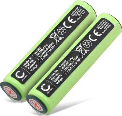 Immagine prodotto di CELLONIC 2x Batteria per Rasoi & Tagliacapelli Compatibile con Braun Series 1 - 190, Series 1 - 190S, MGK7221, 4HGAE-LFU – (700mAh , 1.2V)