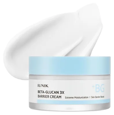 Produktbild von IUNIK Beta-Glucan 3X Barrier Cream 50ml – Feuchtigkeitscreme für empfindliche & trockene Haut