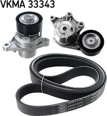 Produktbild von SKF VKMA 33343 Keilrippenriemensatz passend für PEUGEOT 308 SW II