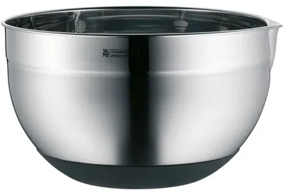 Produktbild von WMF Gourmet Küchenschüssel 24 cm, Rührschüssel 4,0l, Cromargan Edelstahl, hitzeb