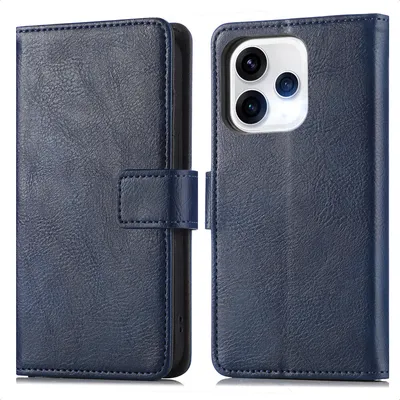 Productafbeelding van imoshion Luxe Bookcase voor de Oppo Reno15 (5G) - Donkerblauw