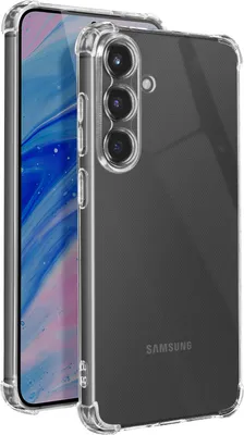 Produktbild von Avizar, Bumper-Hülle für Samsung Galaxy S25 stoßfeste Ecken, Transparent