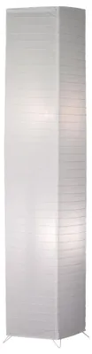 Produktbild von 20 Watt LED Stehleuchte aus Papier mit Fußschalter BAMBOO