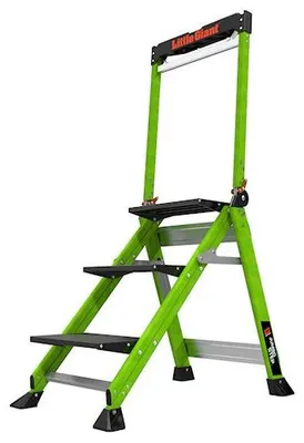Obrázok produktu pre Rebrík Little Giant JUMBO STEP 3 schodíky, sklolaminát, extra široké schodíky, 11933