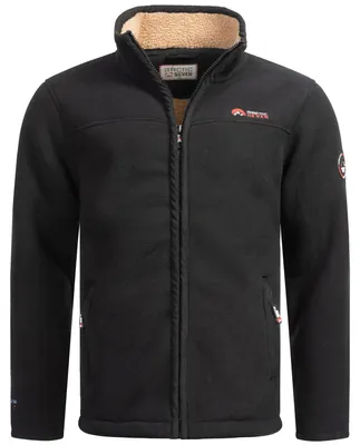 Produktbild von Warme Herren Outdoor Fleece Jacke Schwarz Größe L - Gr. L
