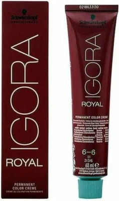 Produktbild von Schwarzkopf Haarfarbe Professional Igora Royal Permanent Color Creme 6-6