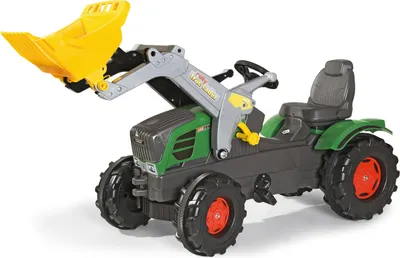 Produktbild von rolly toys Farmtrac Fendt 211 Vario Trettraktor mit Trac Lader, Maße: 142x53x81 cm; 61 105 8