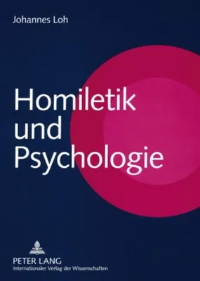 Produktbild von Homiletik und Psychologie