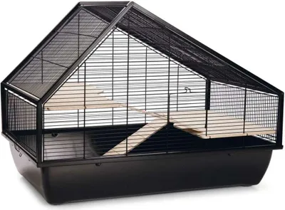 Produktbild von Beeztees Nagerkäfig Boas 76x46x57 cm Schwarz