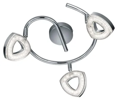 Productafbeelding van Reality Leuchten R82139106 Tours A+, Wandlamp, metaal, 4,5 W, geïntegreerd, chroom
