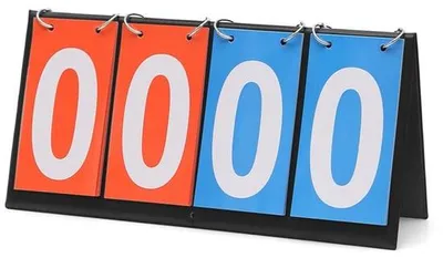 Productafbeelding van Draagbaar Scorebord voor Sportwedstrijden 0-99