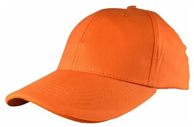 Productafbeelding van Benza - Katoenen Soft Brushed Cap - Pet - 5 Panel - Oranje