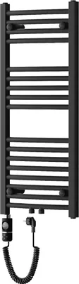 Zdjęcie produktu dla Mexen Ares grzejnik elektryczny 900 x 400 mm, 300 W, czarny - W102-0900-400-2300-70