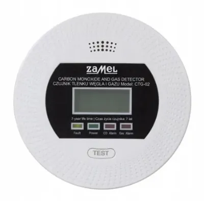 Produktbild von Detektor pyłu i gazu tlenku węgla CTG-02 Zamel