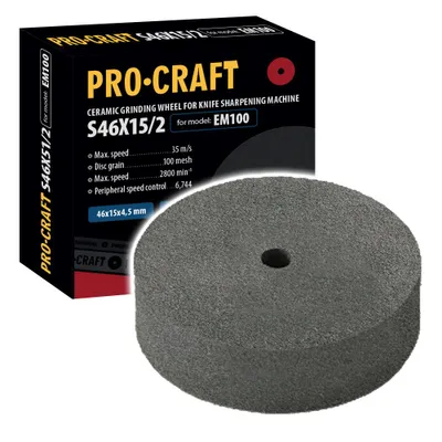 Immagine prodotto di Mola per smerigliatrice Procraft S46X15/2 /EM100