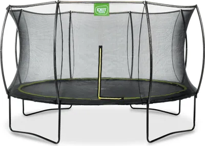 Produktbild von EXIT Silhouette Trampolin ø366cm, auf Beinen, Rund, für Kinder, Schwarz