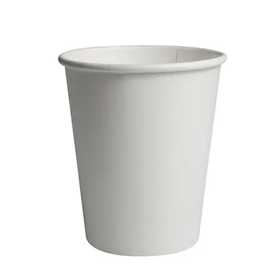 Produktbild von Trinkbecher, Pappe "To Go" 0,2 l Ø 8 cm · 9,1 cm weiss