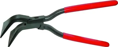 Produktbild von STUBAI Falzzange 45° gebogen, mit durchgestecktem Gewerbe 80mm - 282103