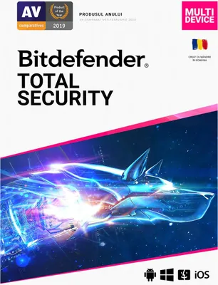 Produktbild von Bitdefender Total Security - 1 Jahr, 5 Geräte, Retail