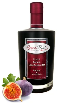 Produktbild von Feigen Balsam - Essig Spezialität 0,5L balsamartig fruchtig & mild 5% Säure