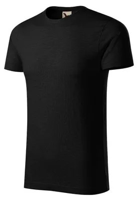 Image de Malfini - T-shirt pour hommes "Native", modèle PP10199 (Taille S), couleur noire