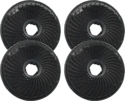 Produktbild von vhbw 4x Aktivkohlefilter Ersatz für Rosières AS-AZKF350, 49002519, FCH520, 8718868949813, 49004255 für Dunstabzugshaube