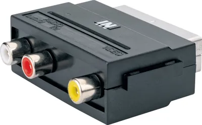 Produktbild von Schwaiger Scartadapter IN Schwarz