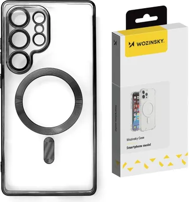 Produktbild von Wozinsky Galvanisiertes Magsafe Case Für Samsung Galaxy S24 Fe - Schwarz