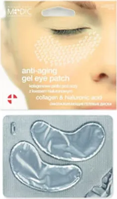 Obrázek produktu pro Kolagenové polštářky pod oči s kyselinou hyaluronovou (Anti-Aging Gel Eye Patch) 2 ks
