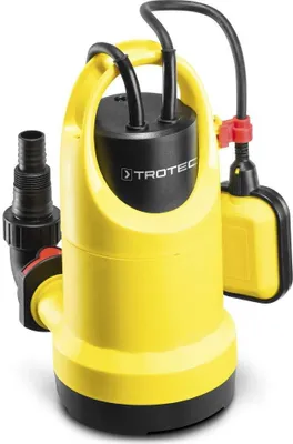 Produktbild von TROTEC Klarwasser-Tauchpumpe TWP 7506 E Pumpe Gartenpumpe 13000 l/h flachabsaugend 5 mm