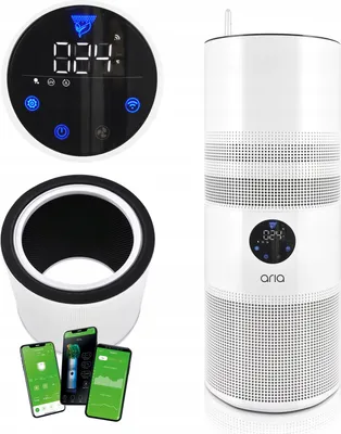 Produktbild von Mateko Aria Luftreiniger 5-stufig: Hepa, Uv, Ionisierung, Wifi MAP-ZK