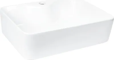 A white ceramic sink is shown against a white background.