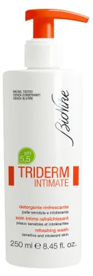 Produktbild von BioNike, Triderm Intimate pH 5,5 Erfrischendes, intimes Gel, 250 ml
