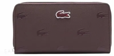 Zdjęcie produktu dla Lacoste Nf5508hn Zip Wallet Brązowy