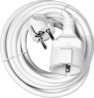 Immagine prodotto di HEITECH Verlängerungskabel 5m 1,5 weiß 350701 4250040935978