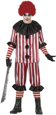Productafbeelding van Guirca Kostuum voor mannen: Boze clown, maat M